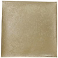 Square Vinyl Charger Gold Marble Design 15" x 15"