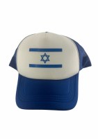 Mesh Cap Israeli Flag Design