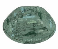 iKippah I Love Cars Size 18cm