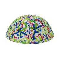 iKippah Aleph Bais Neon Size 1