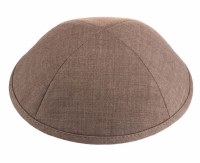 iKippah Light Brown Suiting Size 4