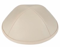 iKippah Beige Leather Size 1