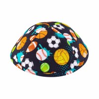 iKippah Sports Balls Blue Size 2