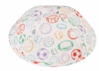 iKippah Vintage Sports White Size 2