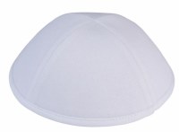 iKippah White Cotton Size 3
