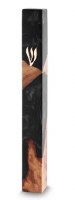MEZ Epoxy Mezuzah 15 cm -Black