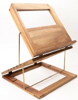 Wooden Tabletop Shtender Sit and Stand Adjustable 3 Level