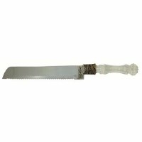 Acrylic Challah Knife Brown