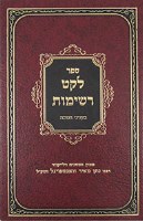 Leket Reshimos Chanukah [Hardcover]