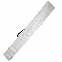 Faux Leather Insulated Lulav and Esrog Holder Carry Strap and Handle White 49"