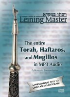 Leining Master MP3 CD - Ashkenaz