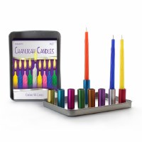 Candle Menorah Magnetic Travel Kit