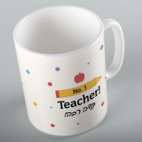 #1 Teacher Pencil Mug 11 oz