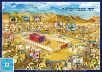 Laminated Sukkah Poster Yachad Shivtei Yisrael