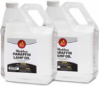 Shabbos Lamp Oil Smokeless Liquid Paraffin Clear 1 Gallon 2 Pack