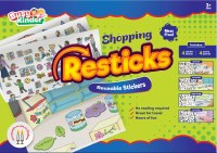 Reusable Stickers Shopping Theme