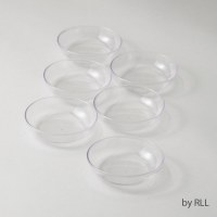 Additional picture of Plastic Liners for Seder Plate 2.75" - Set of 6