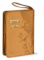 Tehillim Eis Ratzon with Zipper Bronze