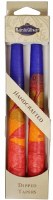 Safed Taper Candles 2 Pack 7.5" - Harmony Blue