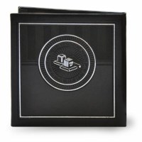 Faux Leather Mirror for Tefillin with Tefillah [Hardcover]