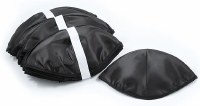 Shul Kippot Unlined Rayon Black Bulk Pack of 144