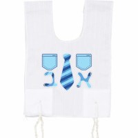 Poly Cotton Tzitzis Alef Bais Tie Design Size 2