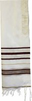 Tallit Acrylic #24 Maroon Gold