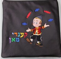 Black Velvet Koppele Candy Man Design Bag