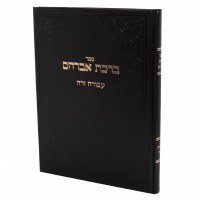 Birchas Avrohom Masechta Avodah Zarah Hebrew [Hardcover]