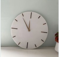 Marble Wall Clock  By Kinor