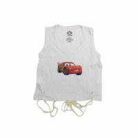 Undershirt Tzitzis Cotton with Silk Screened Cars Design Size 2
