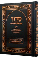 Siddur Illuminated by Chassidus Shabbos Kodesh [Hardcover]