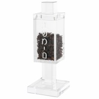 Additional picture of Lucite Besamim Holder Magnetic Closure Silver