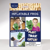 Additional picture of Inflatable Happy Passover Frog 13.5"