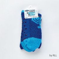 Additional picture of Chanukah Slipper Socks Menorah Design