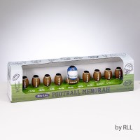 Additional picture of Resin Candle Menorah Hand Painted Football Theme