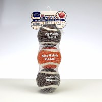 Additional picture of Chewdaica Passover Dog Tennis Balls 3 Pack