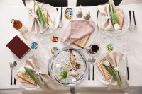 Additional picture of Passover Tablescatters 10 Plagues Makkos Design 20 Pack