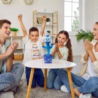 Additional picture of Chanukah Dancing Dreidel Battery Operated Toy