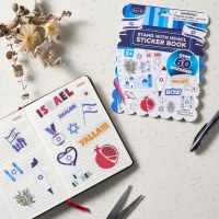 Additional picture of Stand With Israel Sticker Book 60+ Stickers
