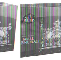 Additional picture of Silver Plated Wall Oil Menorah