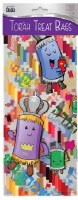 Additional picture of Torah Treat Cellophane Gift Bags Torah Character Design 20 Pack