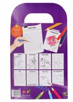 Additional picture of Colouring Activity Set Rosh Hashanah and Sukkot Theme 10 Pages