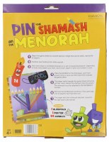 Additional picture of Pin the Shamash on the Menorah Game