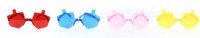 Additional picture of Chanukah Party Glasses Dreidel Shaped Assorted Colors Single Piece