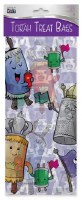 Additional picture of Torah Treat Cellophane Gift Bags Sefer Torah Characters Design 20 Pack