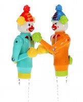 Additional picture of Punching Clown Noise Maker Fillable Bottom Assorted Colors Single Piece 8.3"