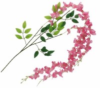 Additional picture of Floral Hanging Sukkah Decoration Pink