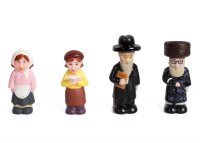 Additional picture of Kinder Velt Rosh Yeshivah Rebbe Rebbetzins 4 Piece Pack