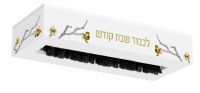 Additional picture of Lucite Crumb Sweeper Golden Branch Design